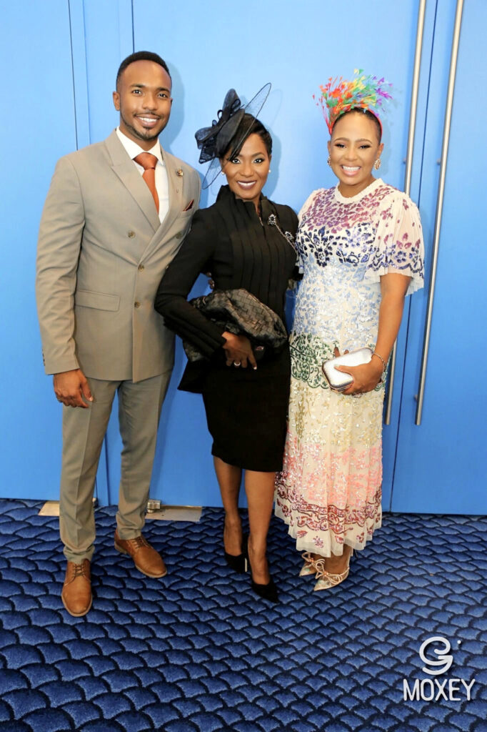 Carlos and Anastarcia Palacious with Hon. Ginger Moxey, Minister of Grand Bahama and Member of Parliament for Pineridge