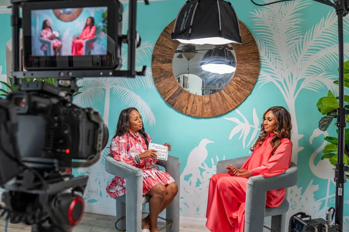 Mentor Me Podcast filming in Nassau, Bahamas